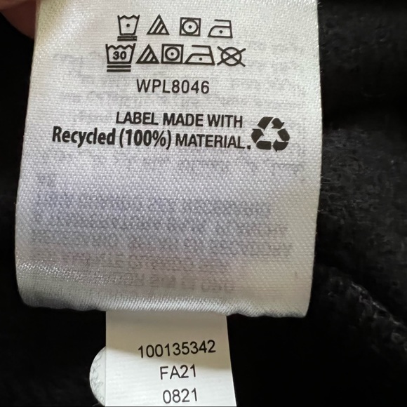 Id Ideology Women's Fleece Black Sweatshirt, Created for Macy's XL - Picture 10 of 10